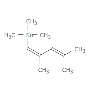 Stannane, [(1Z)-2,4-dimethyl-1,3-pentadienyl]trimethyl-