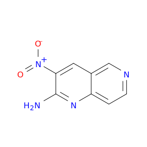 1,6-Naphthyridin-2-amine, 3-nitro-
