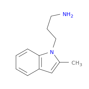 3-(2-Methyl-1H-indol-1-yl)propan-1-amine