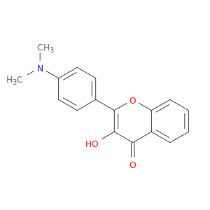 4H-1-Benzopyran-4-one, 2-[4-(dimethylamino)phenyl]-3-hydroxy-