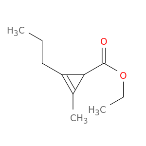 2-Cyclopropene-1-carboxylic acid, 2-methyl-3-propyl-, ethyl ester