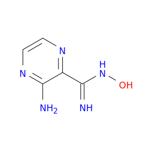 2-Pyrazinecarboximidamide,3-amino-N-hydroxy-