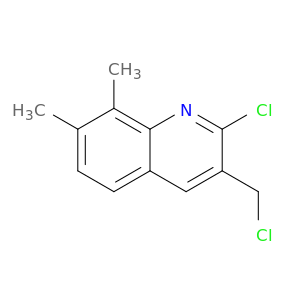 2-氯-3-(氯甲基)-7,8-二甲基喹啉