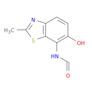 N-(6-HYDROXY-2-METHYL-7-BENZOTHIAZOLYL)-FORMAMIDE