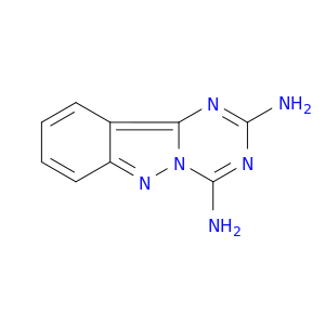 1,3,5-Triazino[1,2-b]indazole-2,4-diamine