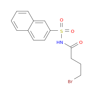 Butanamide, 4-bromo-N-(2-naphthalenylsulfonyl)-