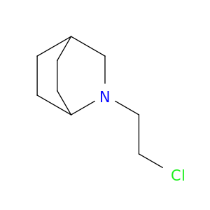 2-Azabicyclo[2.2.2]octane, 2-(2-chloroethyl)-