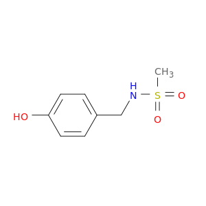 Methanesulfonamide, N-[(4-hydroxyphenyl)methyl]-