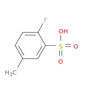 Benzenesulfonic acid, 2-fluoro-5-methyl-
