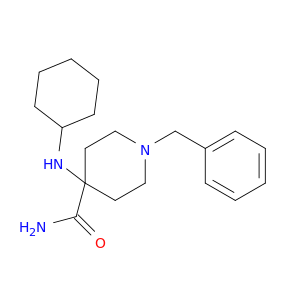 4-(环己基氨基)-1-(苯基甲基)-4-哌啶羧酰胺