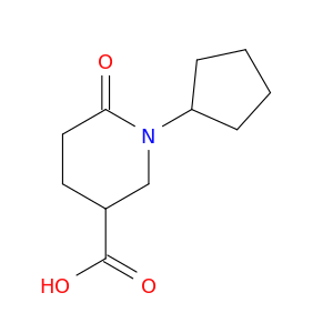 1-环戊基-6-氧代-3-哌啶羧酸