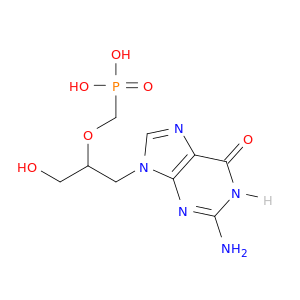 Phosphonic acid,P-[[2-(2-amino-1,6-dihydro-6-oxo-9H-purin-9-yl)-1-(hydroxymethyl)ethoxy]methyl]-
