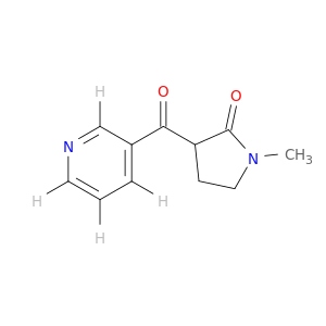1-Methyl-3-(3'-pyridylcarbonyl-1,2',3',4',5',6'-13C6-pyrrolidinone