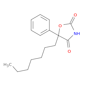 2,4-Oxazolidinedione, 5-heptyl-5-phenyl-