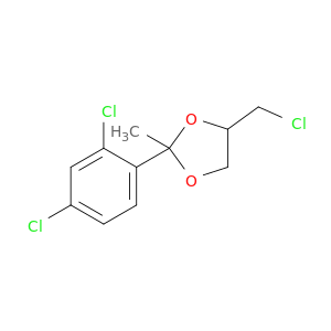1,3-Dioxolane, 4-(chloromethyl)-2-(2,4-dichlorophenyl)-2-methyl-