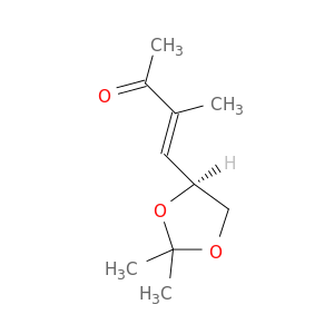 3-Buten-2-one, 4-[(4S)-2,2-dimethyl-1,3-dioxolan-4-yl]-3-methyl-, (3E)-