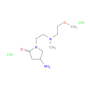 4-氨基-1-{2-[(2-甲氧基乙基)(甲基)氨基]乙基}吡咯烷-2-酮二盐酸