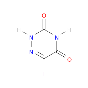 1,2,4-Triazine-3,5(2H,4H)-dione, 6-iodo-