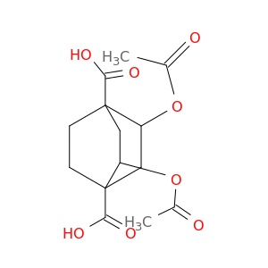 Bicyclo[2.2.2]octane-1,4-dicarboxylic acid, 2,5-bis(acetyloxy)-
