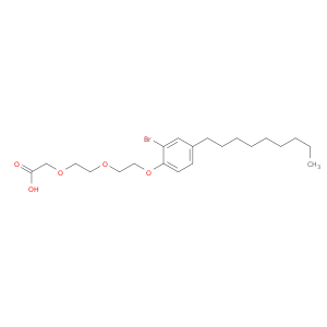 Acetic acid, [2-[2-[bromo-4-nonylphenoxy]ethoxy]ethoxy]-