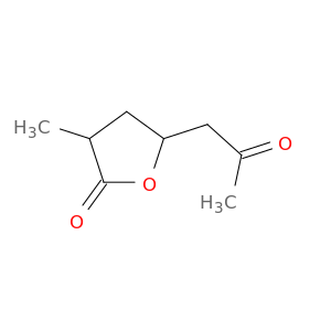 3-methyl-5-(2-oxopropyl)dihydrofuran-2(3h)-one