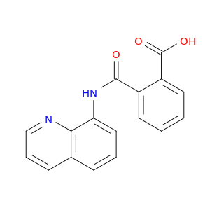 Benzoic acid, 2-[(8-quinolinylamino)carbonyl]-