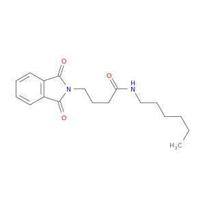 2H-Isoindole-2-butanamide, N-hexyl-1,3-dihydro-1,3-dioxo-