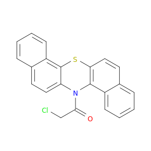 2-chloro-1-(14h-dibenzo[a,h]phenothiazin-14-yl)ethanone