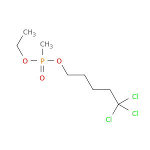 ethyl 5,5,5-trichloropentyl methylphosphonate