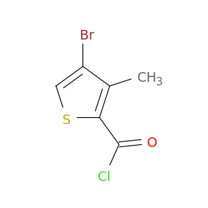 4-溴-3-甲基噻吩-2-氯化羧酸