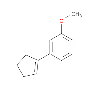 1-(cyclopent-1-en-1-yl)-3-methoxybenzene