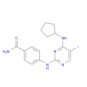 Benzamide, 4-[[4-(cyclopentylamino)-5-fluoro-2-pyrimidinyl]amino]-