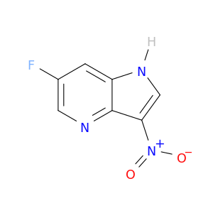 6-氟-3-硝基-1H-Pyrrolo[3,2-B]吡啶