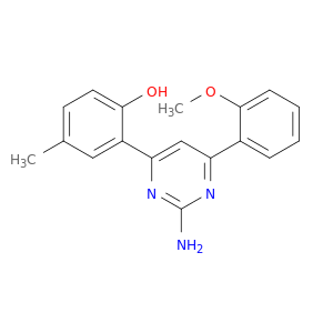 Phenol, 2-[2-amino-6-(2-methoxyphenyl)-4-pyrimidinyl]-4-methyl-