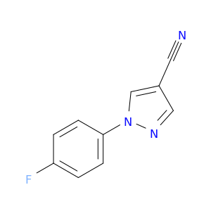 1-(4-氟苯基)-1H-吡唑-4-腈