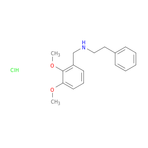 Benzeneethanamine,N-[(2,3-dimethoxyphenyl)methyl]-, hydrochloride (1:1)
