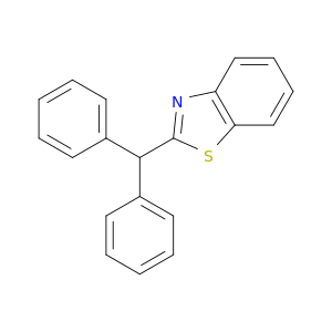 Benzothiazole, 2-(diphenylmethyl)-