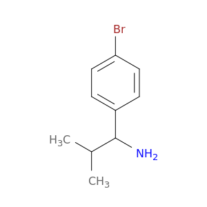 1-(4-Bromophenyl)-2-methylpropan-1-amine