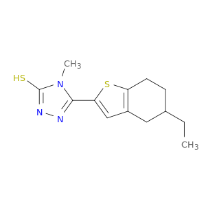 5-(5-Ethyl-4,5,6,7-tetrahydro-1-benzothiophen-2-yl)-4-methyl-4H-1,2,4-triazole-3-thiol