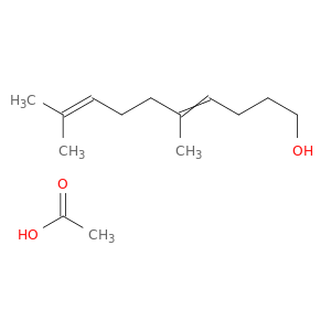 4,8-Decadien-1-ol, 5,9-dimethyl-, acetate
