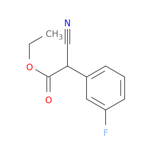 ethyl 2-cyano-2-(3-fluorophenyl)acetate