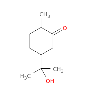 Cyclohexanone, 5-(1-hydroxy-1-methylethyl)-2-methyl-