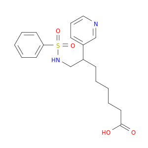 3-Pyridineheptanoicacid, z-[[(phenylsulfonyl)amino]methyl]-