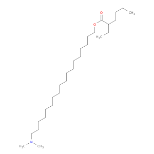 Hexanoic acid, 2-ethyl-, 18-(dimethylamino)octadecyl ester