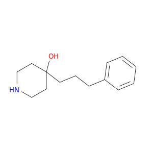 4-Piperidinol, 4-(3-phenylpropyl)-
