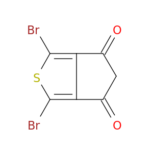 4H-Cyclopenta[c]thiophene-4,6(5H)-dione, 1,3-dibromo-