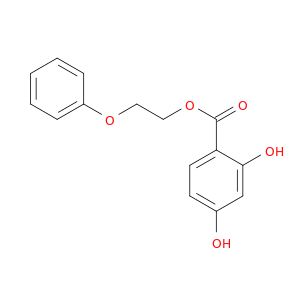 Benzoic acid, 2,4-dihydroxy-, 2-phenoxyethyl ester