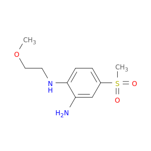 4-甲磺酰基-1-N-(2-甲氧基乙基)苯-1,2-二胺
