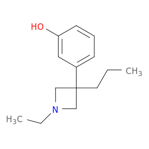 3-(1-ethyl-3-propylazetidin-3-yl)phenol