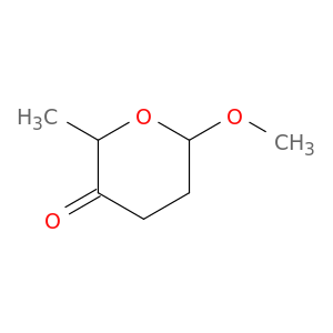 2H-Pyran-3(4H)-one, dihydro-6-methoxy-2-methyl-